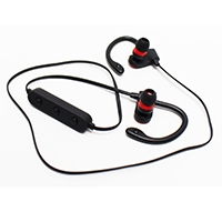 Audifonos Sport Bluetooth Ghia Negro Control Audio Gac-118