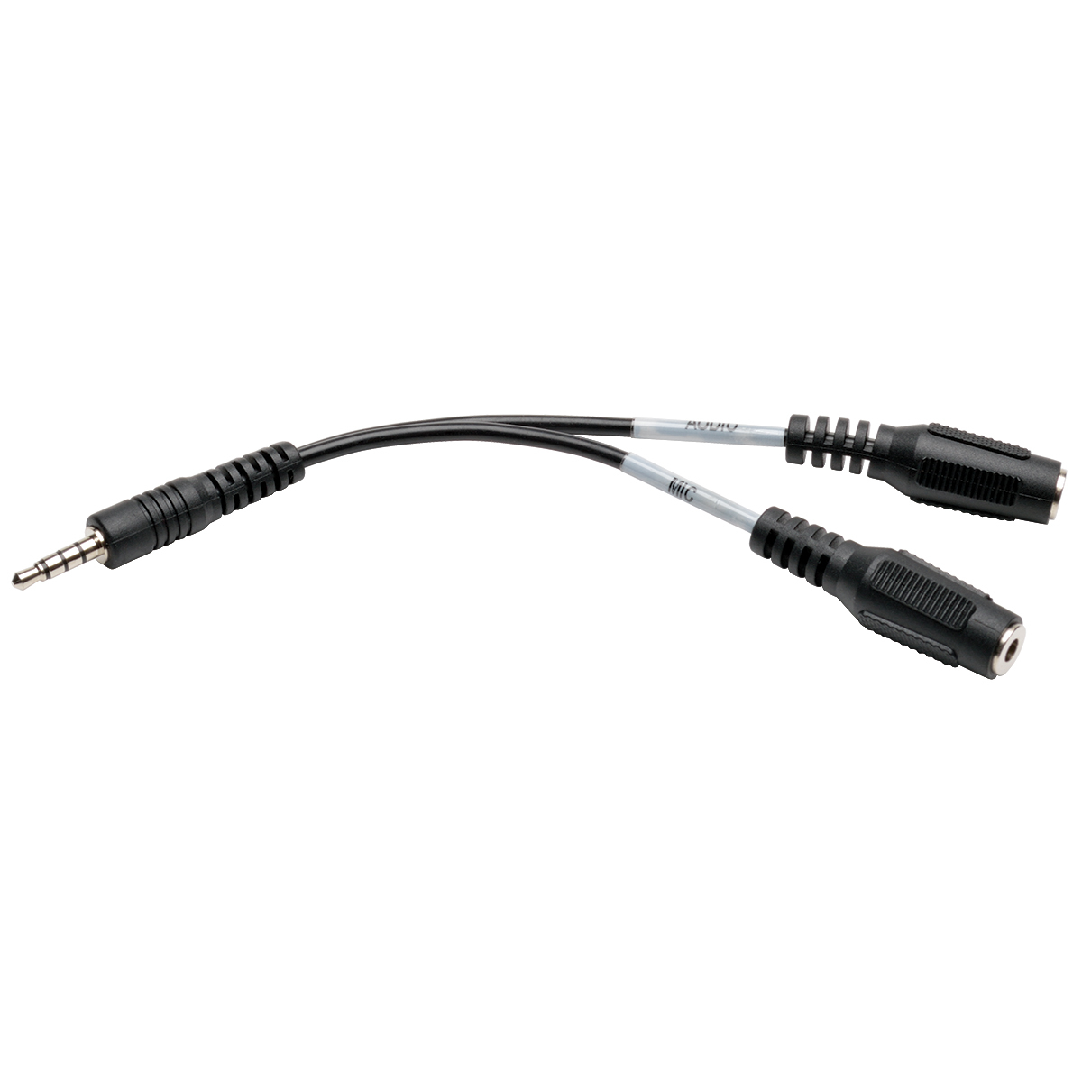 Cable Tripp Lite Divisor De 3.5Mm A 2X 3.5Mm Hembra 15Cm P318-06N-Mff