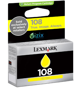 Cartucho Lexmark No. 108 Amarillo Lexmark 14N0342
