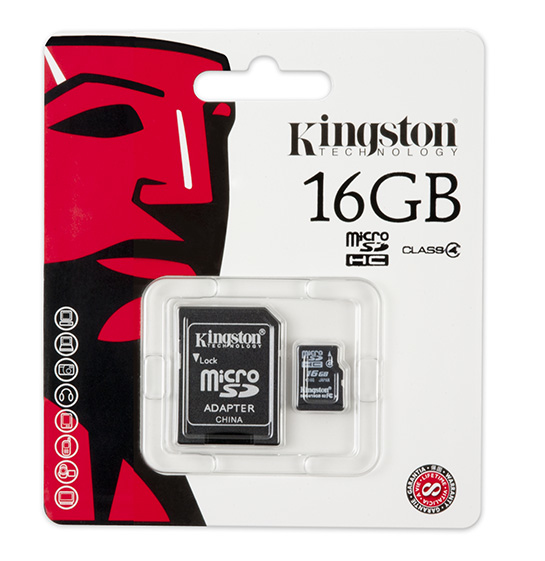 Memoria Micro Sd Kingston 16 Gb (Sdc4/16Gb)