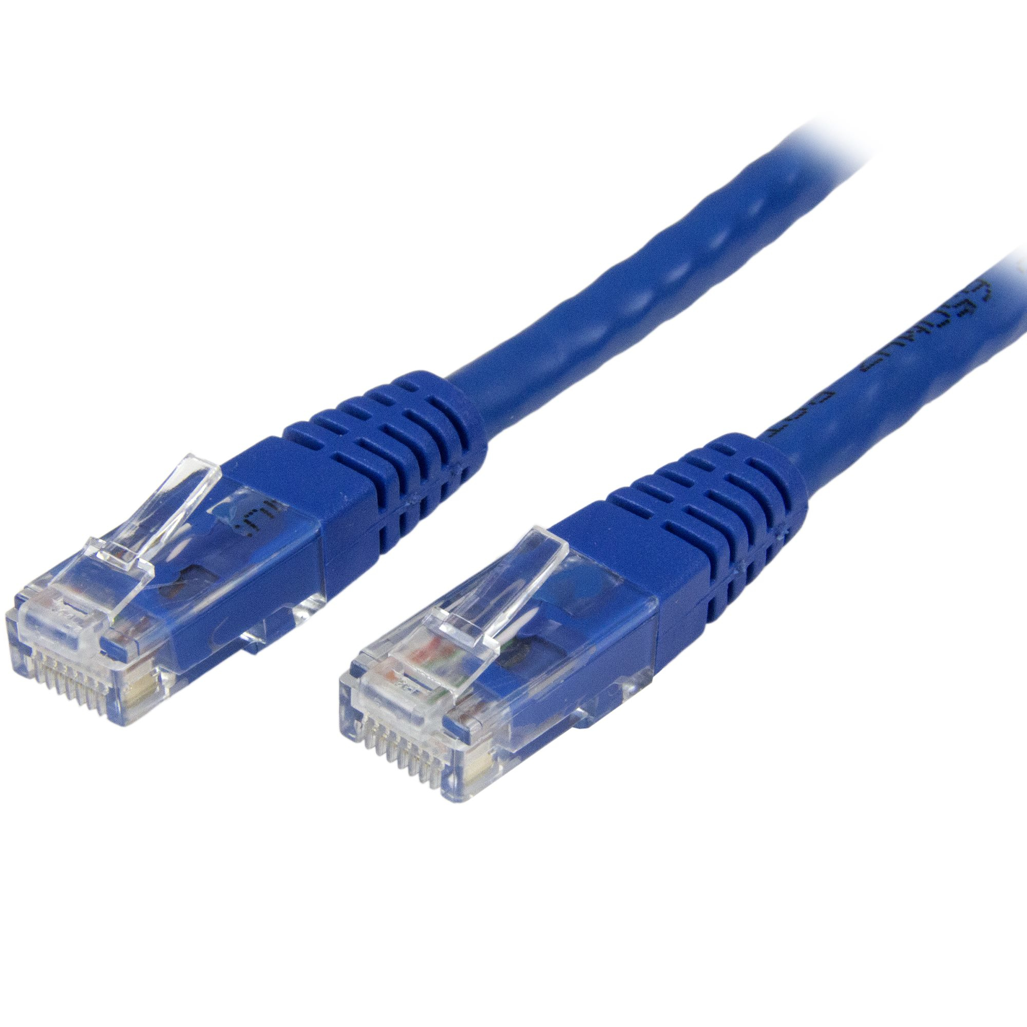 Startech Cable Azul Moldeado 30Cm Utp Rj45 Macho-Macho C6Patch1Bl