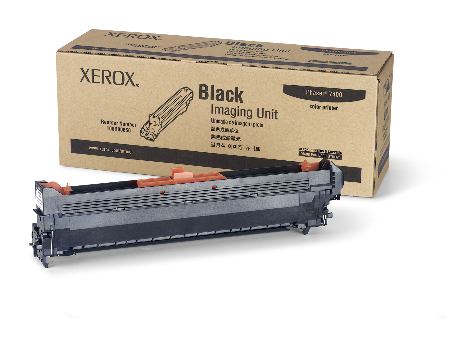 Unidad De Imagen Xerox Para Phaser 7400 Negro 30 000 Pags 108R00650