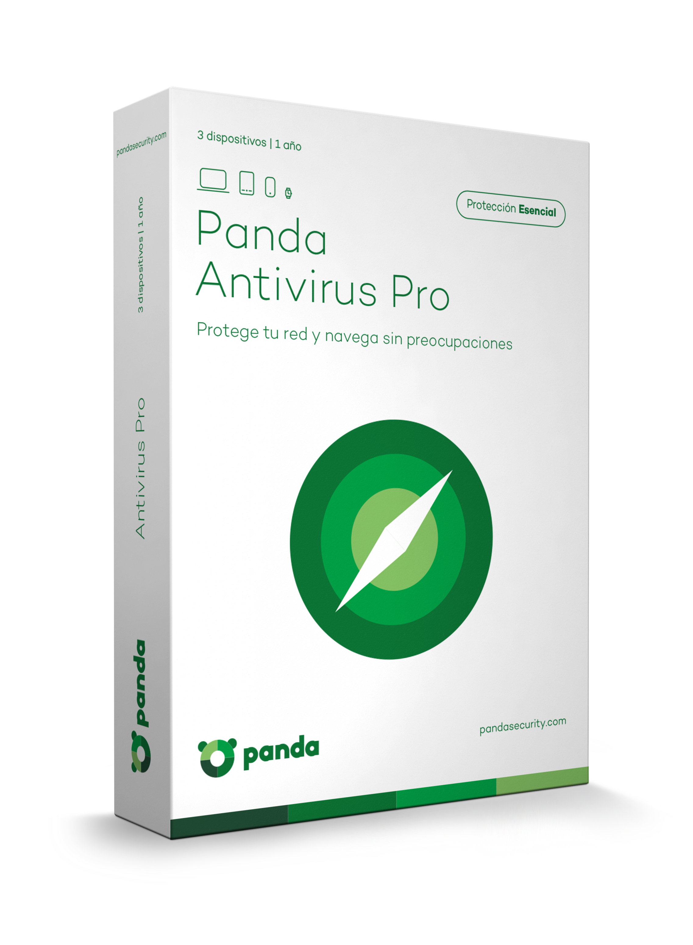 Antivirus Panda Pro 2017 Español 3 Usuarios 1 Año Windows A12Apmb