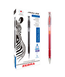 Boligrafo Zebra J-Roller 8002 Rojo Paq C/12