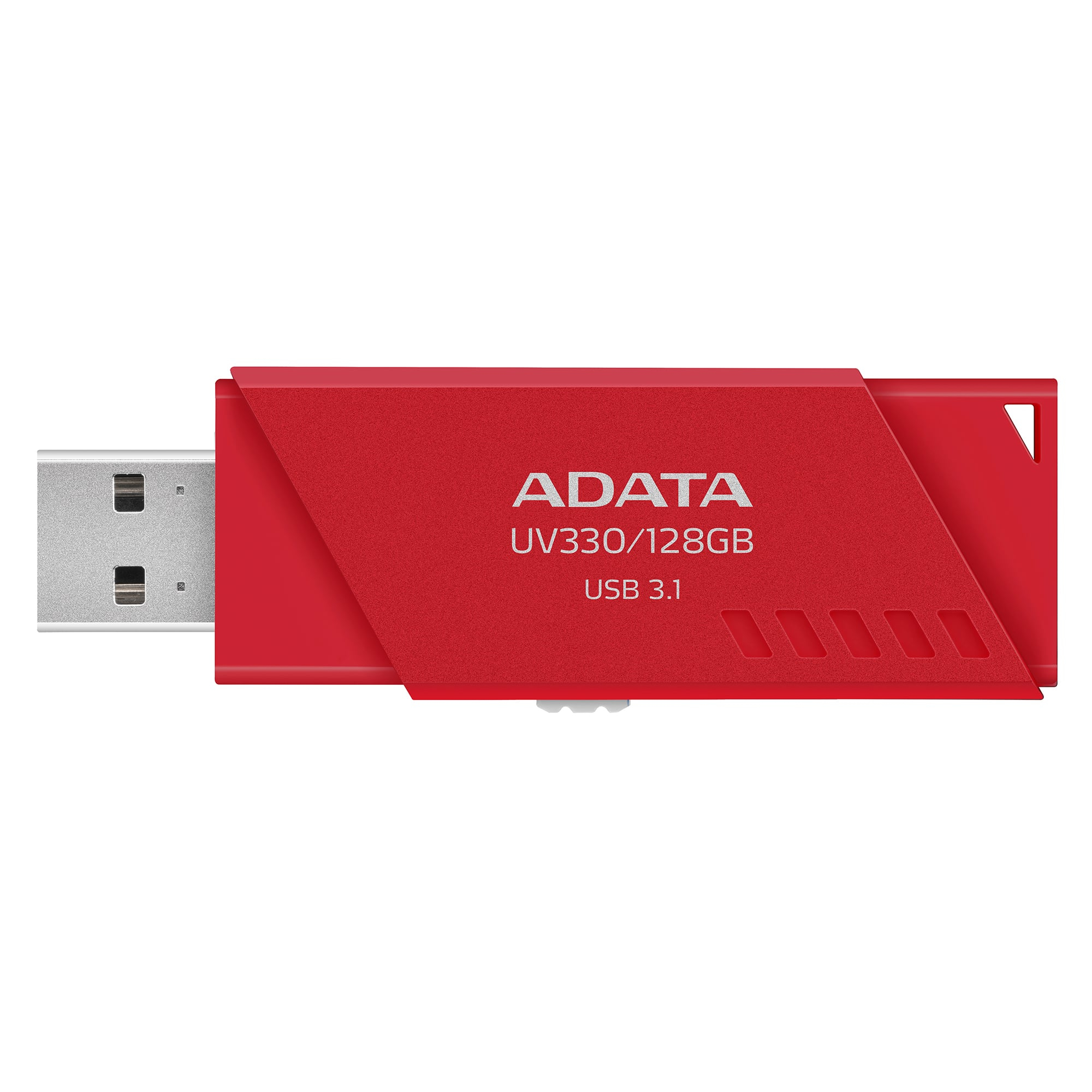 Memoria Flash Adata Uv330 128Gb Usb 3.1 Rojo Pc-Mac Auv330-128G-Rrd