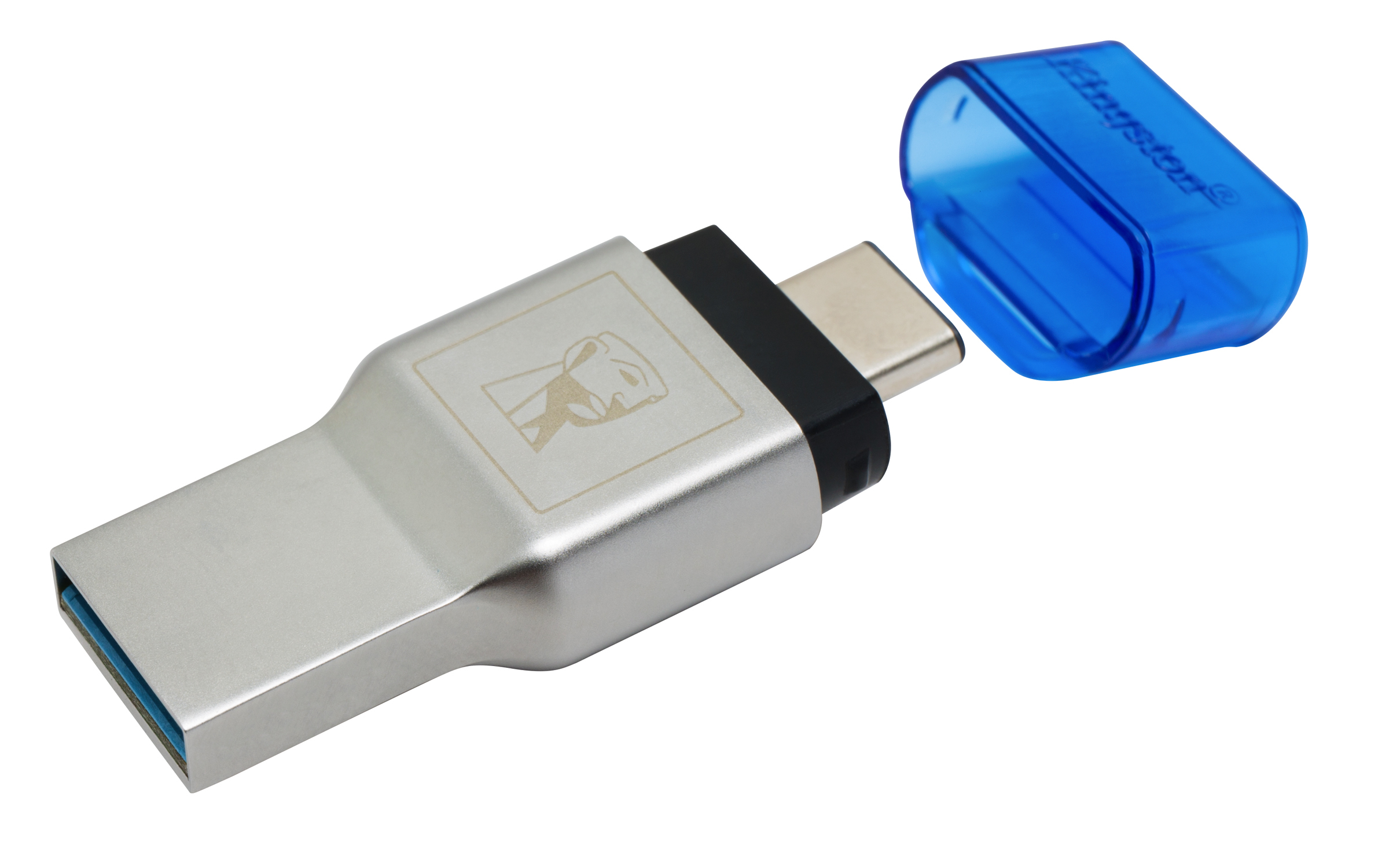 Lector De Memoria Kingston Fcr-Ml3C - Plata Azul Usb 3.1