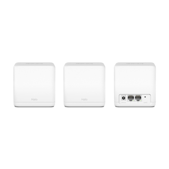 Mercusys Halo 3 Pack Wholehome Mesh Wifisystem Doble Banda (2,4 Ghz / 5 Ghz) Halo H30(3-Pack)"