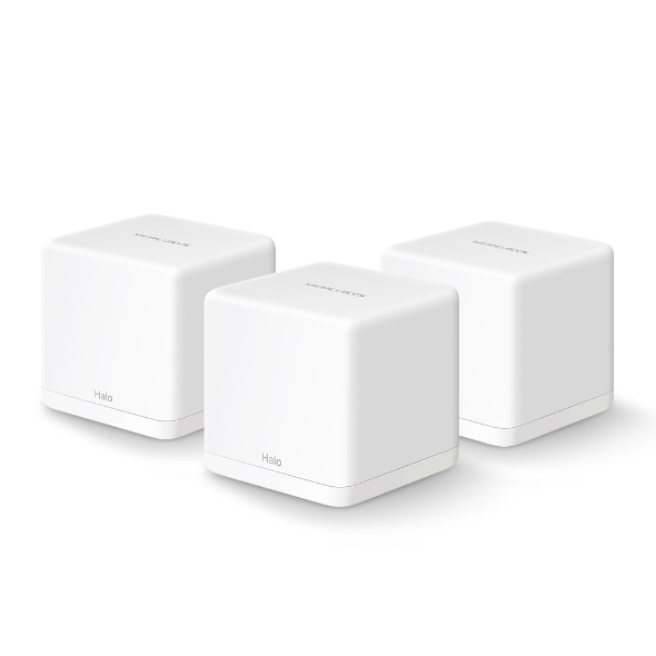 Mercusys Halo 3 Pack Wholehome Mesh Wifisystem Doble Banda (2,4 Ghz / 5 Ghz) Halo H30(3-Pack)"