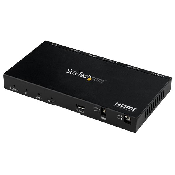 Splitter Divisor De Señal Hdmi 2Puertos 4K 60Hz Escalador