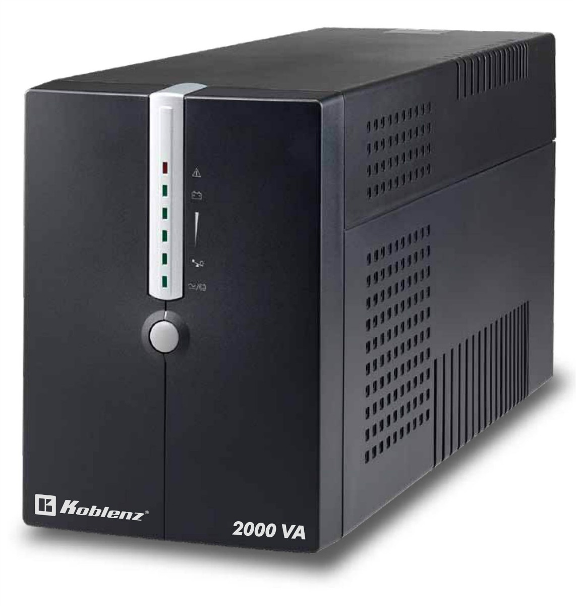 No-Break Koblenz 20012-Usb/R - 2000 Va 1200 W 4 H Negro Oficina
