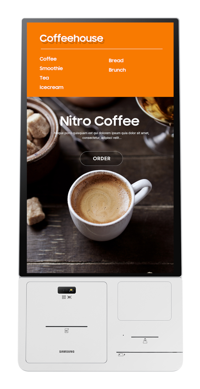 Base Connection Box Para Kiosco Inteligente Samsung Blanco Cy-Km24Apxza