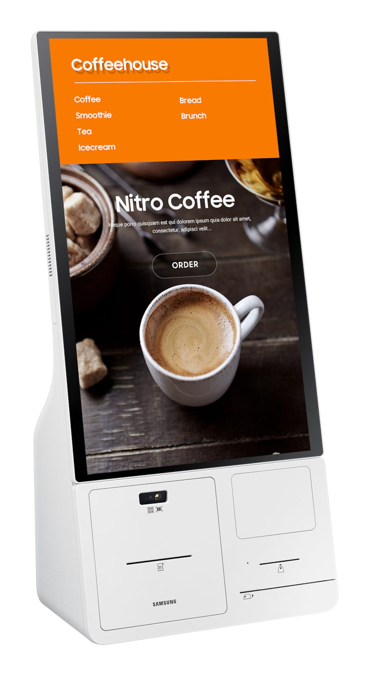 Base Connection Box Para Kiosco Inteligente Samsung Blanco Cy-Km24Apxza