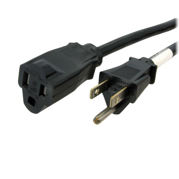 Cable De Poder Startech Nema 5-15P A Nema 5-15R 1.83M Pac101146