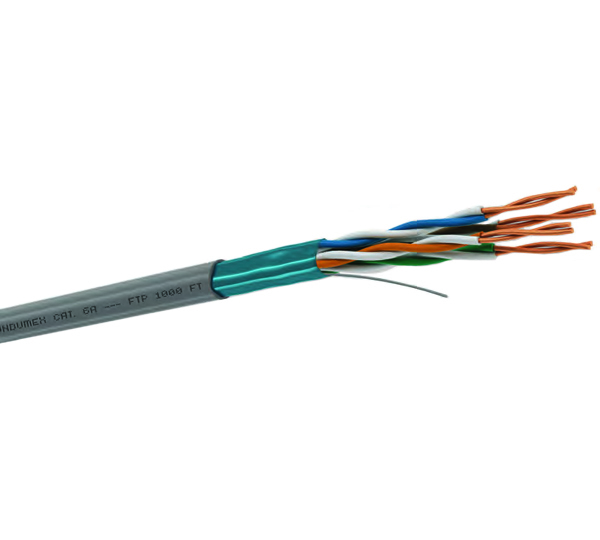 Cable Ftp, Cat. 5E, 4 Pares 24 Awg, Cm Azul, Bobina 305 Mts(664445-15)