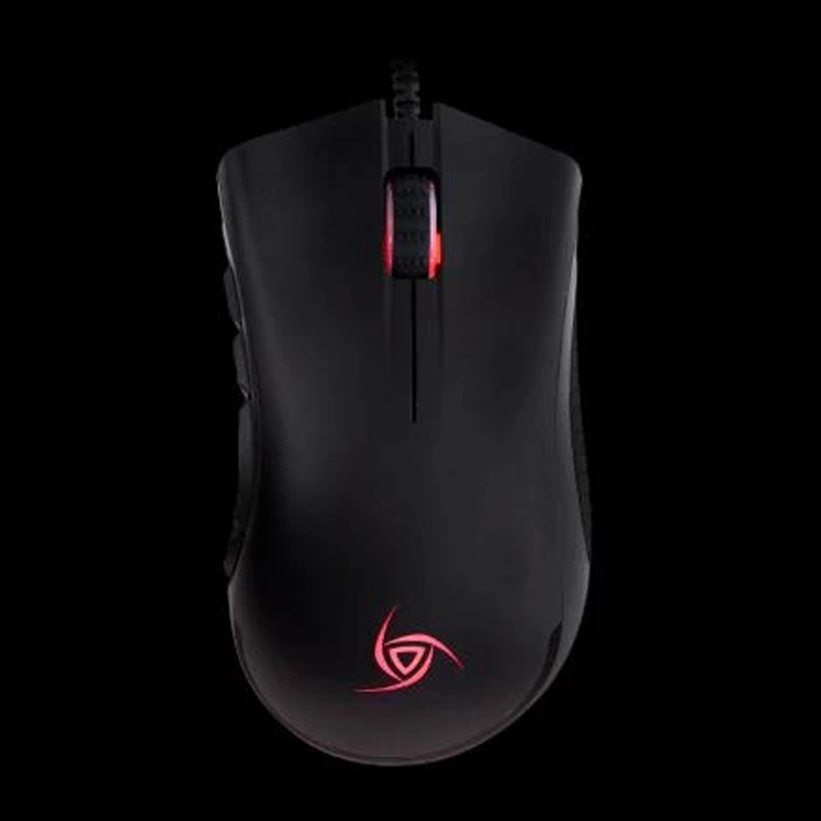 Mouse Gamer Vsg Cyborg 6 Botones Negro Rgb 4000 Dpi Vg-M880