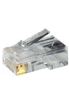 Plug Rj-45 Cat6 Nexxt Bote C/100Pz Transparente Aw102Nxt04