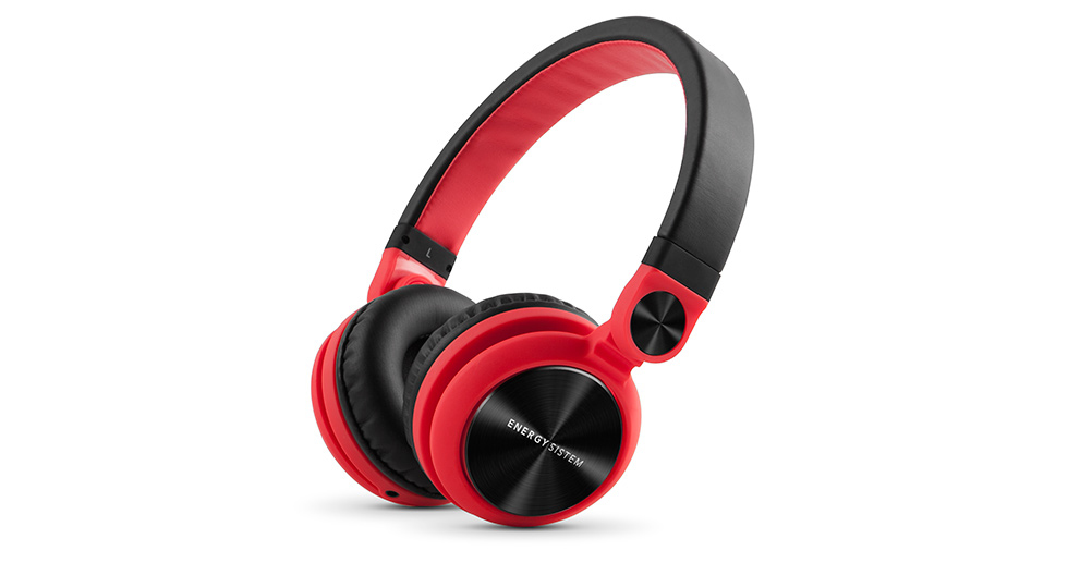 Diadema Headphones Dj2 Energy Sistem Ajustables 3.5Mm Rojo Ey-424597