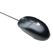 V7 Mouse Usb Optico 3Botones 1000Dpi Negro M30P10-7N