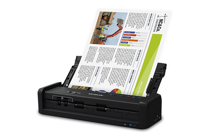 Scanner Epson Workforce Es-300W, 600 X 600 Dpi, Escáner Color, Usb 3.0
