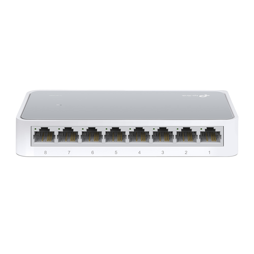 Switch Tp-Link Tl-Sf1008D De Escritorio 8 Puertos Rj45 Fast Ethernet