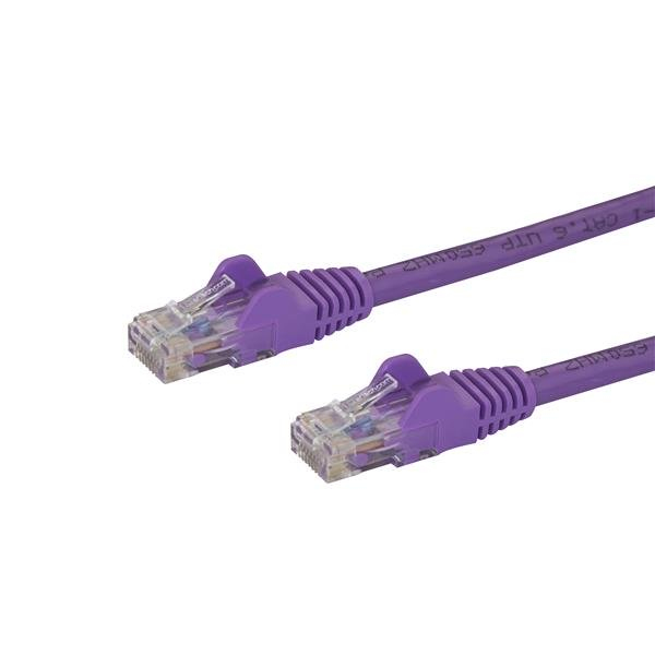 Patchcord Startech 100Mbps Cat6 Ethernet Rj45 2M Purpura N6Patc2Mpl