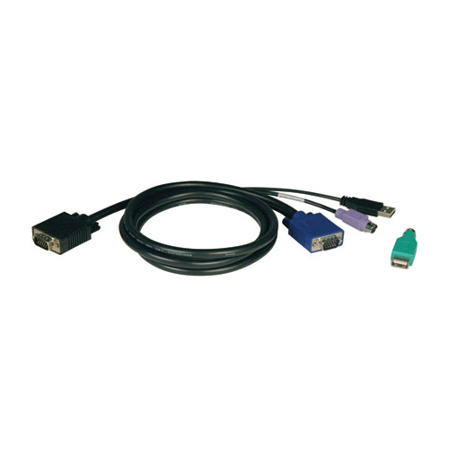 Tripp Lite Juego Cables Usb/Ps2 Para Kvm Serie B042 1.83 M 1 X Hd-15