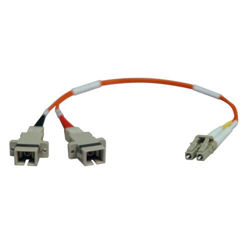 Cable Fibra Tripp Lite Optica Multimodo Lc Macho - Sc Hembra 30Cm