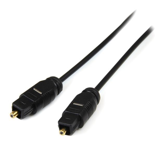 Cable 3M Toslink Optico Audio Digitalspdif Negro Startech Thintos10
