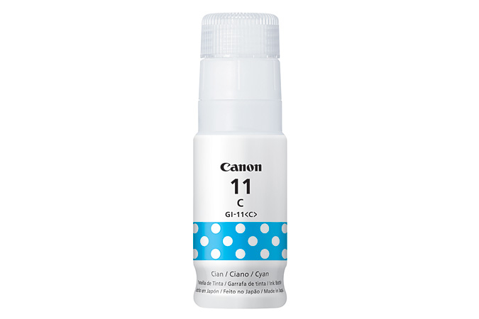 Botella Tinta Gi-11 C Para Pixma G2160 Y G3160 4534C001Aa