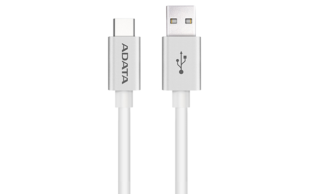 Cable Adata Usb Tipo C A Usb A, 1Mt 480Mb/S Plata (Aca2Al-100Cm-Csv)