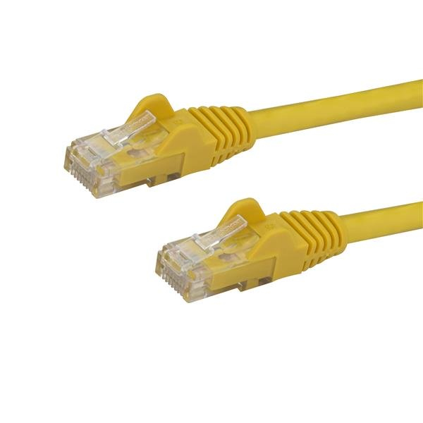 Cable Patch Startech 0.5M Amarillo Cat6 Ethernet N6Patc50Cmyl