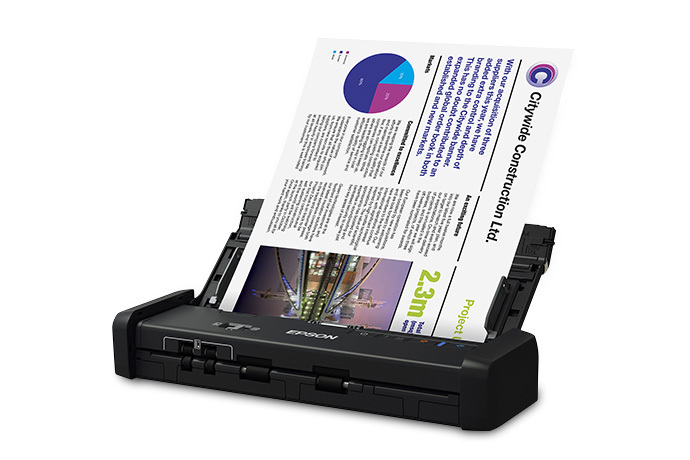 Scanner Epson Ds-320, 600 X 600 Dpi, Escáner Color, Usb 3.0, Negro