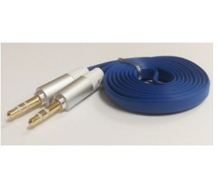 Cable Auxiliar Naceb Technology Na-488Az 1 Metro Color Azul