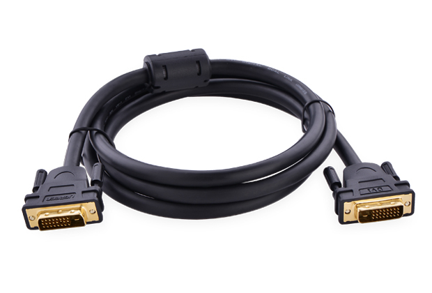 Cable Ugreen Dv101 Dvi(24+1)Macho/Macho 1M Black 2K/60Hz