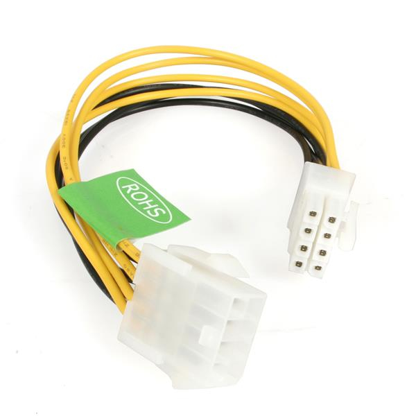Cable Eps 20Cm 8  Pin De Alimentacion Fuente Atx  Startech Eps8Ext