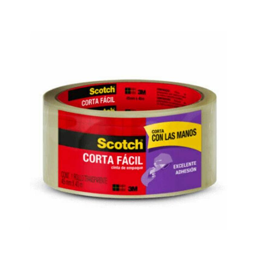 Cinta Sctoch 3M Adhesiva Corta Fácil 45Mmx40M Hc000676656