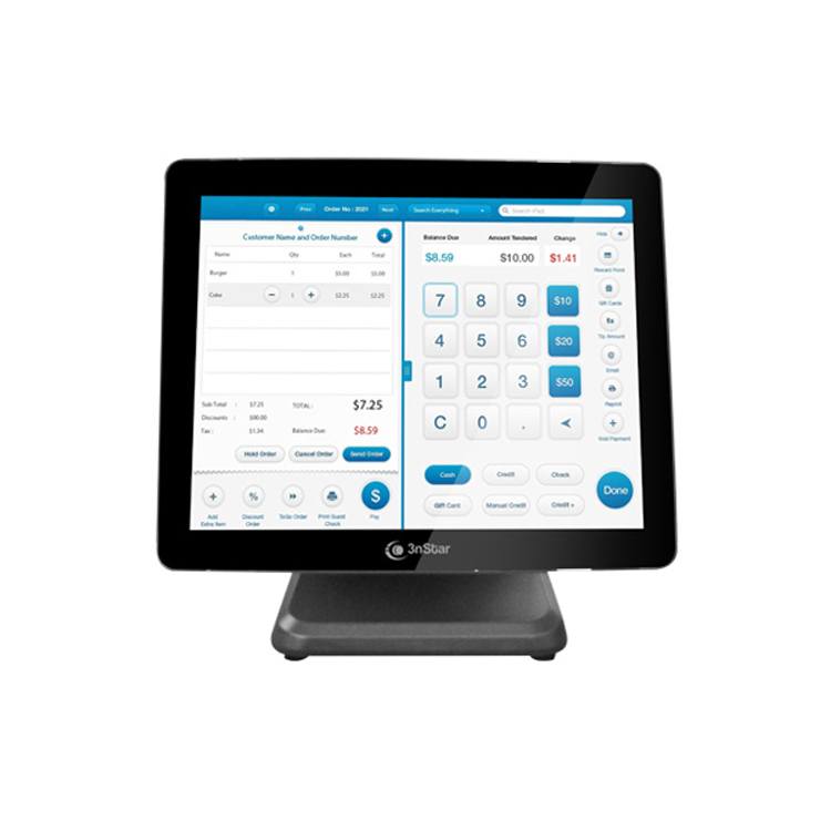 Terminal Aio 3Nstar 15" Tactil Intel Celeron J6412 8Gb 240Gb Ssd Sin S.O. Pte0120-8-240