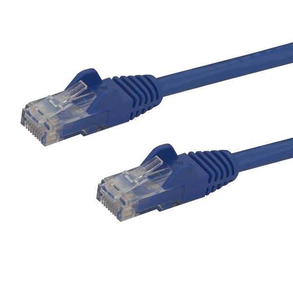 Cable 7.6M Red Cat6 Utp Rj45 Patch Snagless Azul Startech N6Patch25Bl