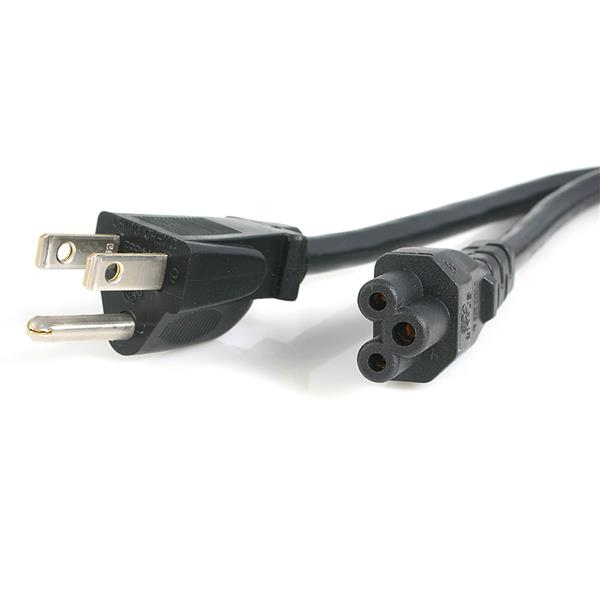 Cable 1.8M Estandar  Para Laptop Nema 5-15P A C5  Startech Pxt101Nb3S