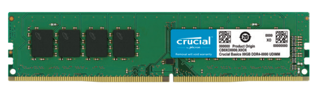 Memoria Ram Crucial Basics 8Gb Ddr4 2666Mhz Cb8Gu2666