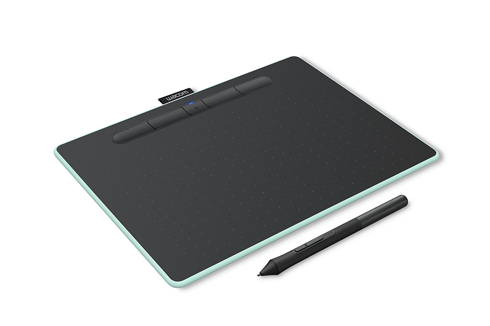 Tablet Grafica Wacom Intuos Creative Pen Bluetooth Mediana Verde