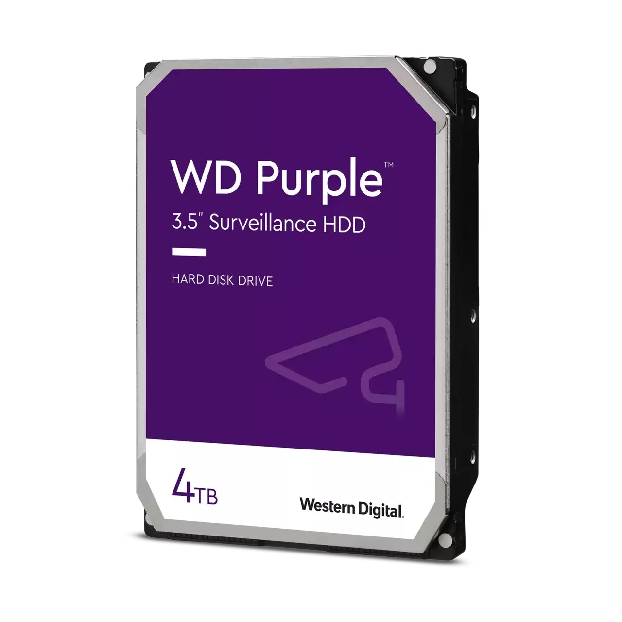 Disco Duro Interno Western Digital Wd Purple Surveillance 4Tb Wd42Purz