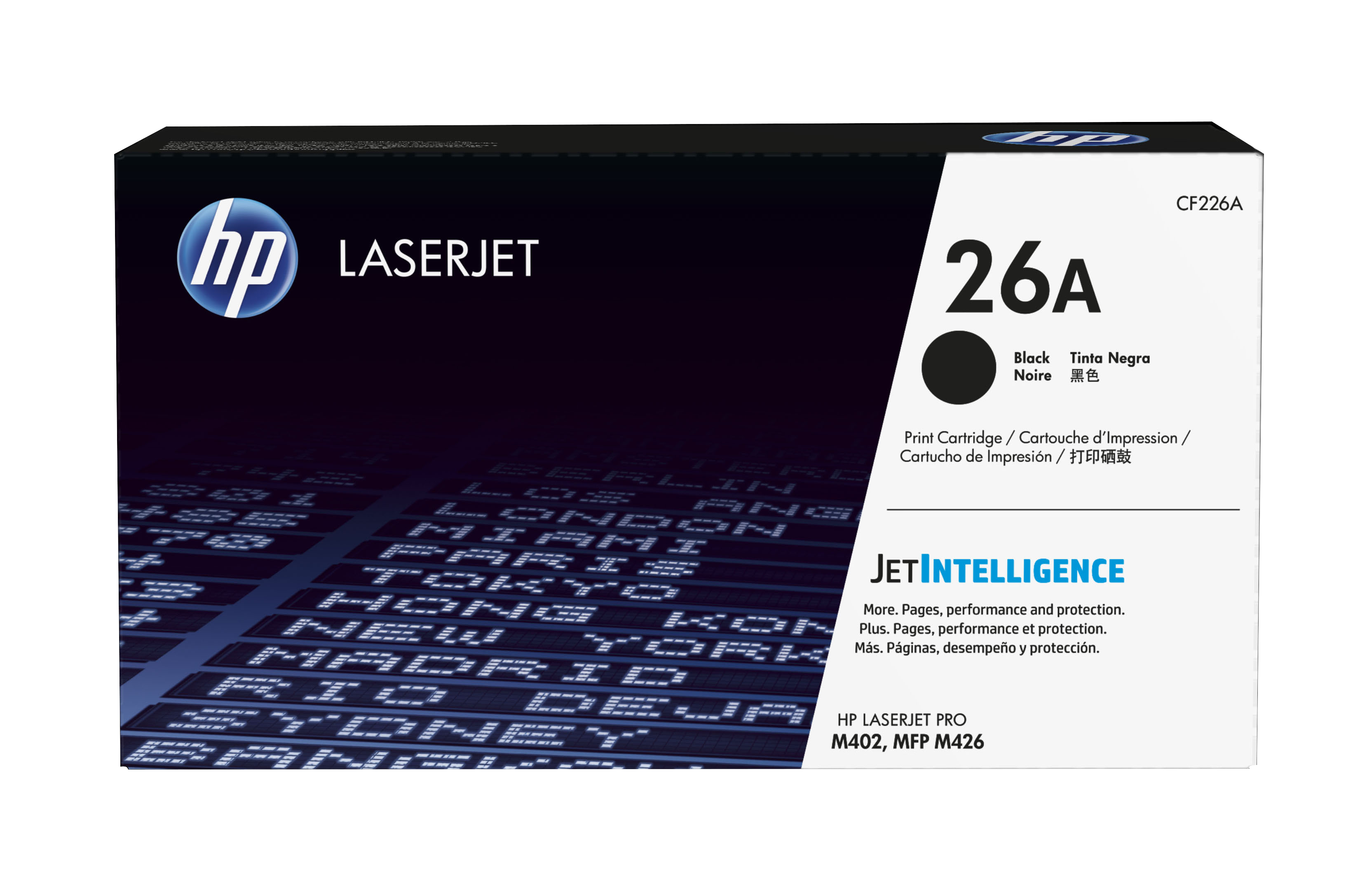 Toner Hp 26A Negro Para Laserjet Pro M402/M426 Cf226A