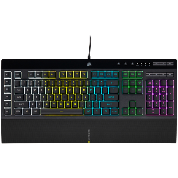 Kit De Mouse Y Teclado Corsair K55 Rgb Pro + Harpoon Pro Usb Español