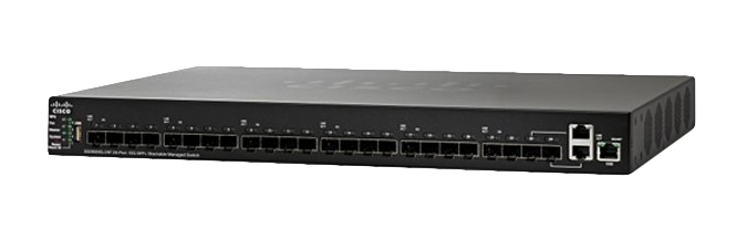 Switch Cisco Gigabit Ethernet Sg350Xg-24F-K9 24Ptos Gestionado