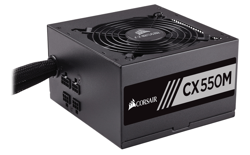 Fuente De Poder Corsair Cx550M 550W 80 Plus Bronze Cp-9020102-Na