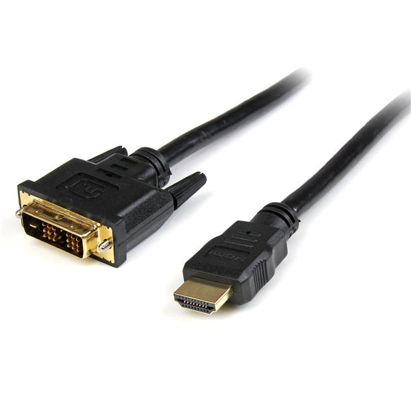 Cable Hdmi A Dvi-D 3M Single Link Enlace Sencill Startech Hdmidvimm10