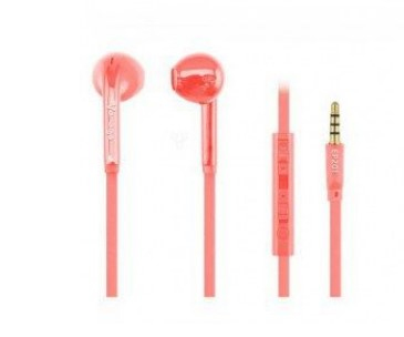 Audifono Vorago Ep-201 Rojo Con Microfono