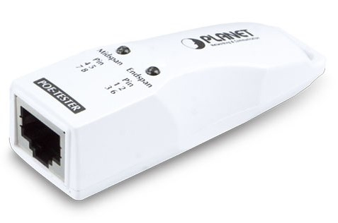 Probador De Poe Planet Poe-Tester+ 1X Rj45 Blanco