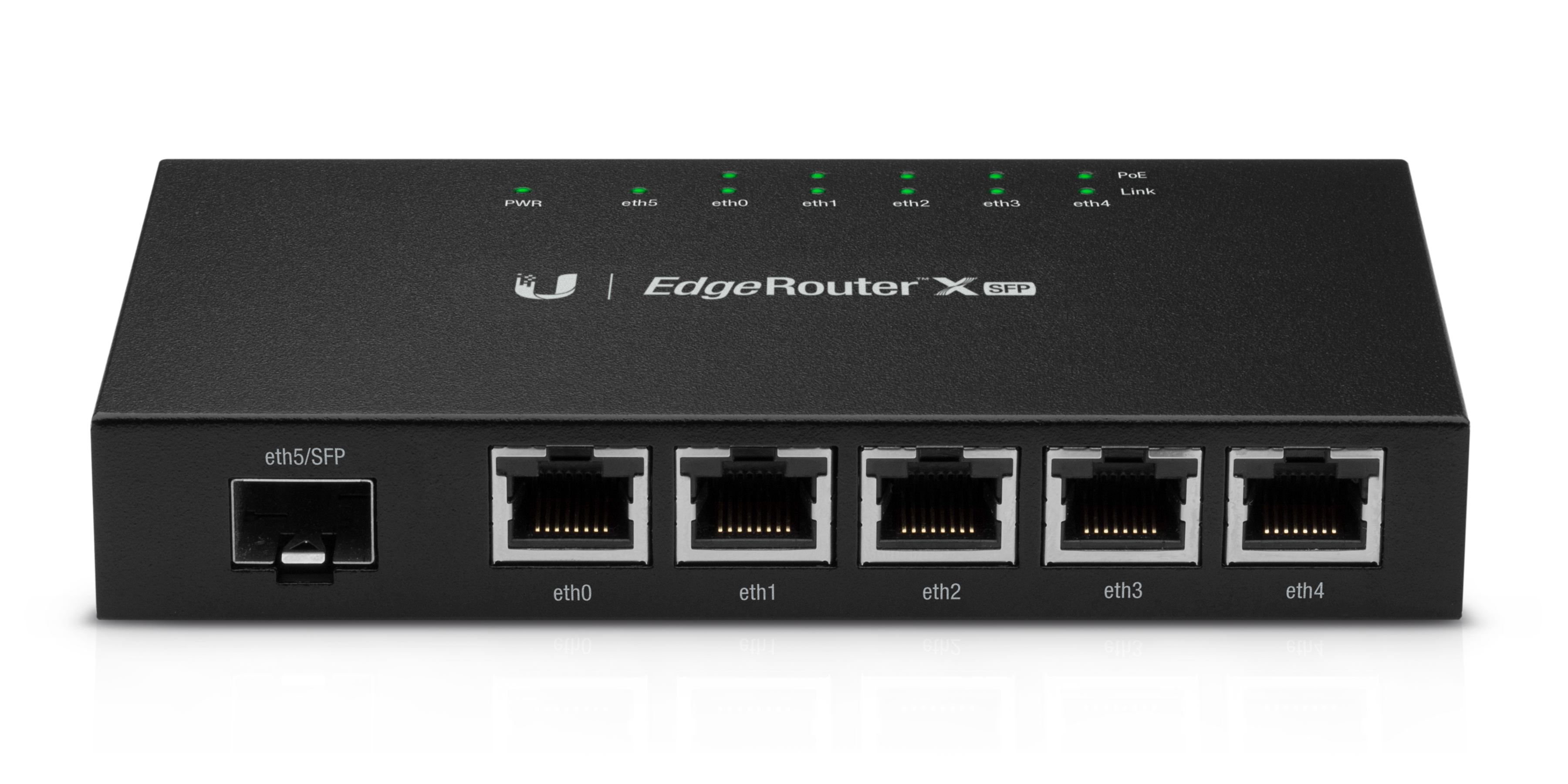 Router Ubiquiti Ethernet 10,100,1000 Mbit/S Negro Er-X-Sfp